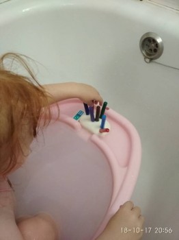 Делала тортик из мыла