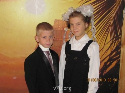 Новые детки готовы шагнуть в новую жизнь новой школы