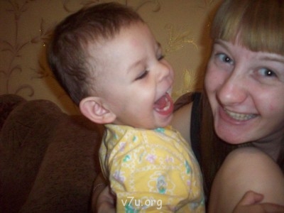 с сестренкой