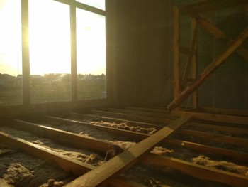 Второй этаж в процессе