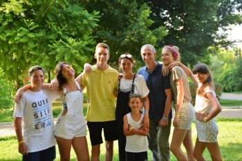 Наша семья за месяц до Коляна