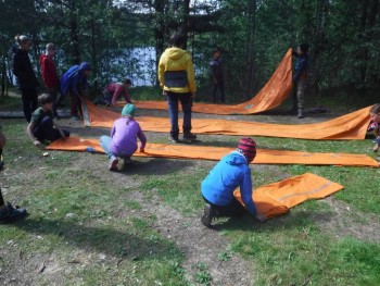 Готовим катамараны.