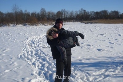 Младший сын с Русланчиком