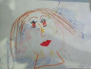 Милой мамочки портрет