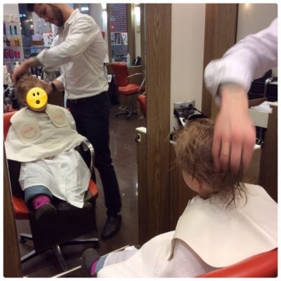 Наша первая стрижка