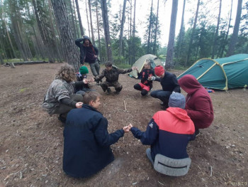 Тренинг на командообразование