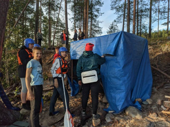 Походная баня