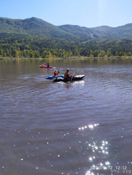 Надя и Иван отрабатыват сложные элементы