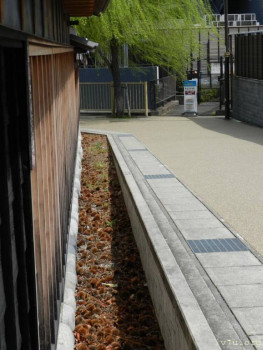 вот  по  этим  улицам кроме  хозяев на  машине  никто  не  ездит  видать маршрут безопасный  показывают детям