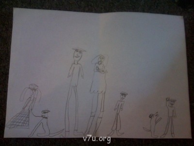 Саша. Он - играет с собакой. Кстати Катиной.