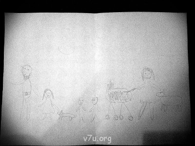 И про Катю. сначала она нарисовала с видом  "да на, если так надо"