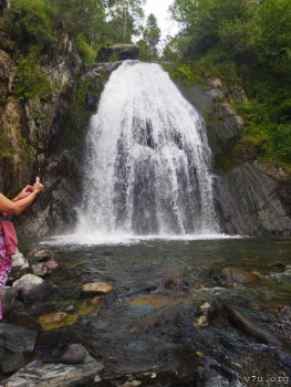 Водопад корбу.