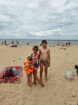 Сема,Аня и племяшка.