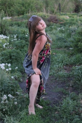 то как она себя хочет показать