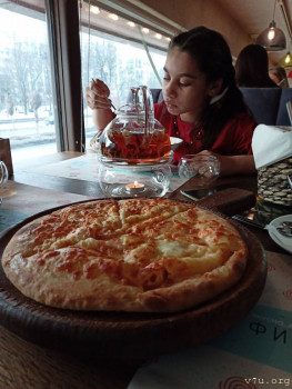 Филадельфия, всякие вкусности и чай с розами.