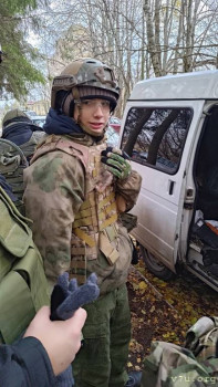 Были на стройке.