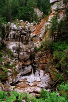 Водопад Святой источник