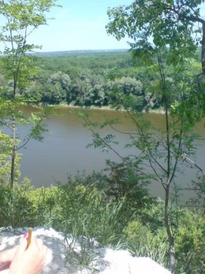 Вид с пещер