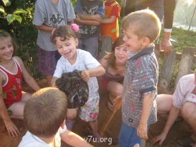 Клад нашла Ася