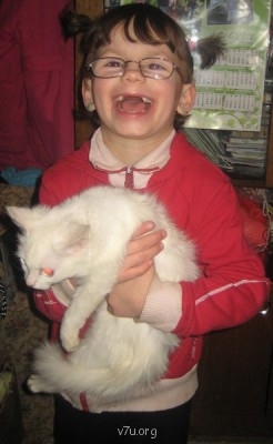 Ася словила ,на всякий случай, Белку.