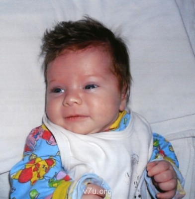 такой увидели малышку в первый раз.