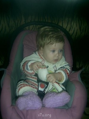 Наш второй день дома.