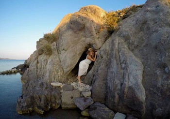 Дуська вчера прислала из Греции...