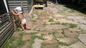 А это трусы под памперс, и даже не самый маленький размер, поэтому закатаны. Т.ч. если будет актуально, есть шанс поискать)))