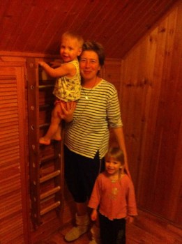 дети с мамой