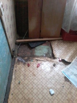 пол в кухне