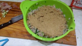 4. Отруби (клетчатка) чуть меньше, чем полстакана