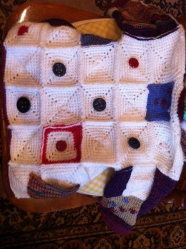 основные квадраты крючком