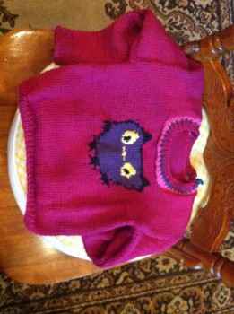 Настина кофта с совой