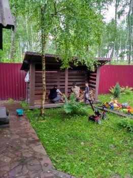 Пилят берегу на дрова. Все, баня в хопре=) на всю зиму хватит=)