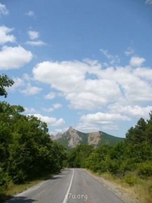 дорога от поселка к поселку